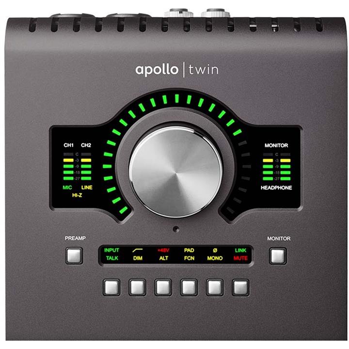 کارت صدای یونیورسال آودیو مدل Apollo Twin MKII Solo Universal Audio Apollo Twin MKII SOLO Sound Card